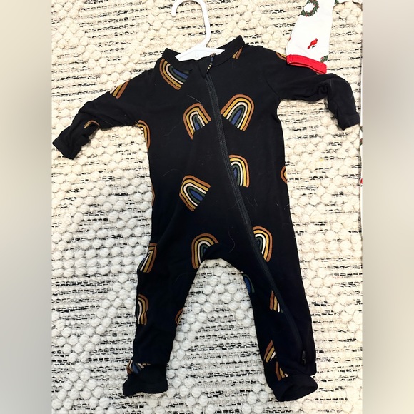 Kyte Baby, 0-3 Romper, Rust Rainbow, VGUC - Picture 1 of 2